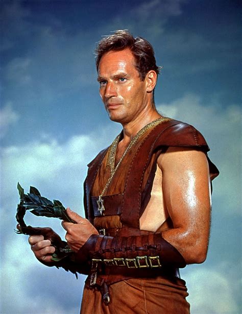 charlton heston ben hur photos