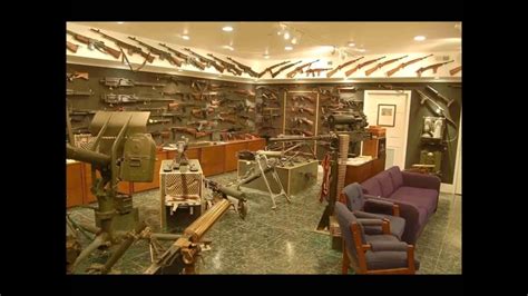 charlton heston gun collection basement