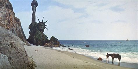 charlton heston planet of the apes ending