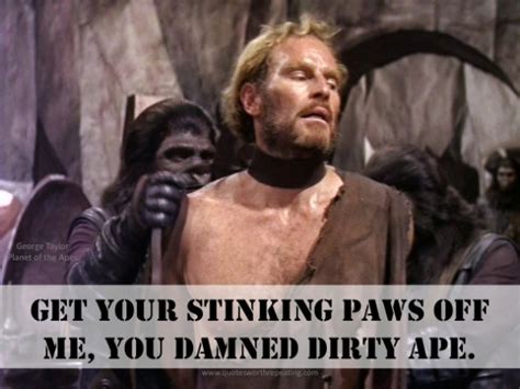 charlton heston planet of the apes quotes