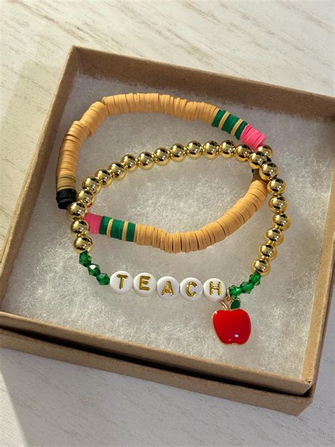 Charm Bracelets For Teachers