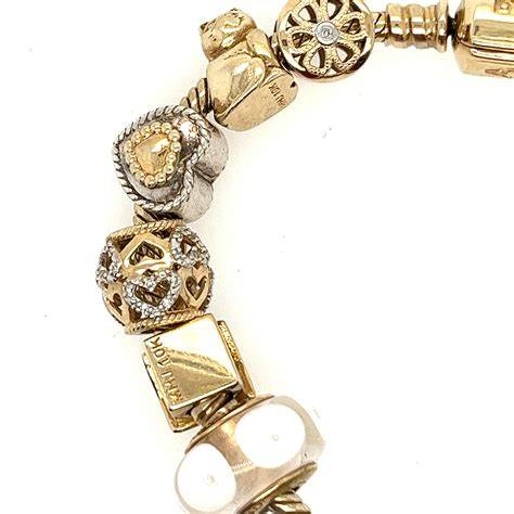 Gold Charm Bracelet