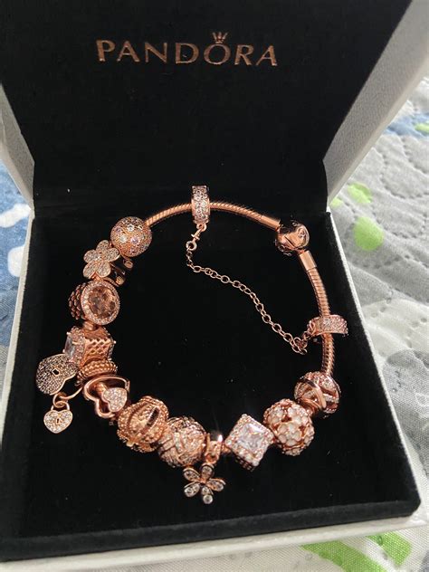 Charm Bracelets Rose Gold