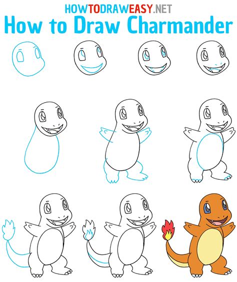 How to Draw Charmander Wearing a Charizard Costume Onesie