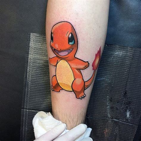 Charmander Tattoo Design