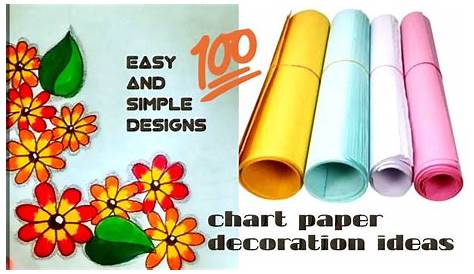 Chart Paper Decoration Ideas For School Project Border Designs Border Designs Border Designs On