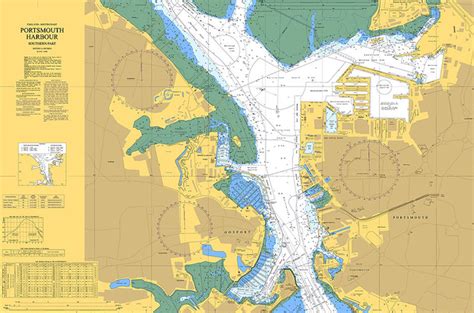 chart of portsmouth harbour