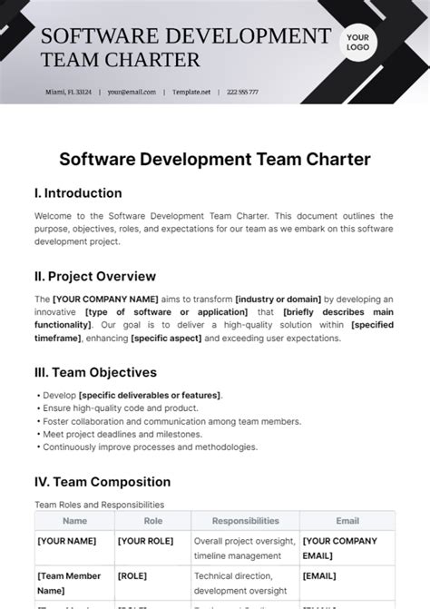 charter a Dev Team