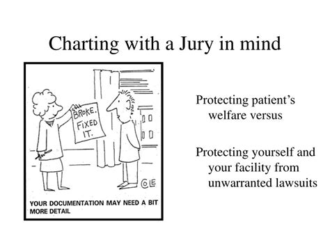 Charting With A Jury In Mind Course