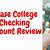 chase college checking account minimum