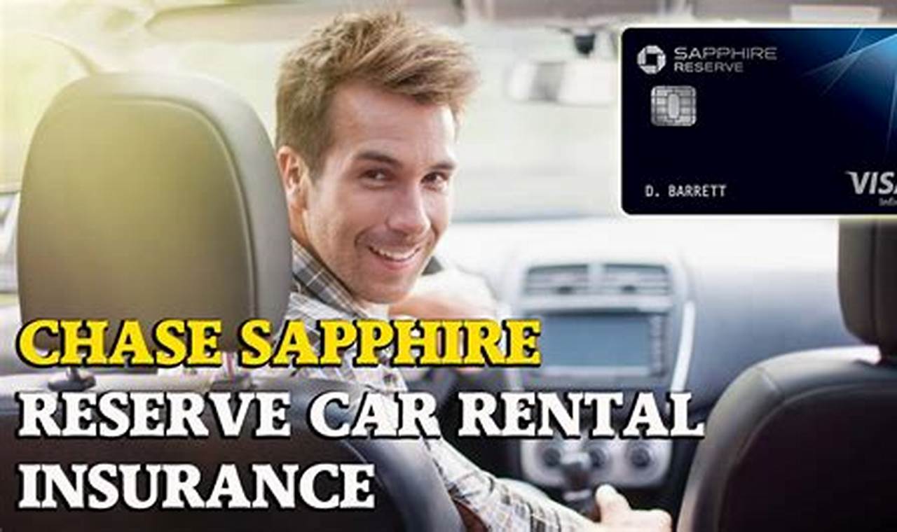 chase sapphire reserve car rental insurance