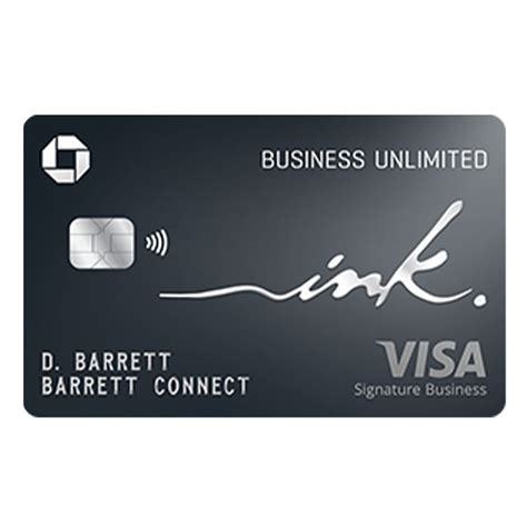 chase business unlimited ink card
