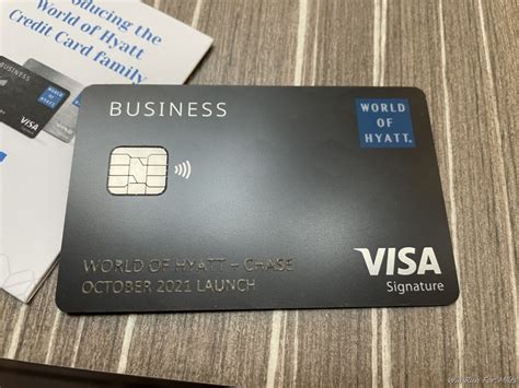 chase hyatt rewards card business