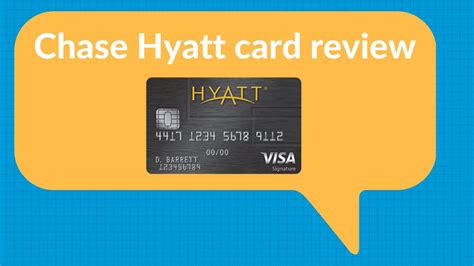 chase hyatt rewards card ideas