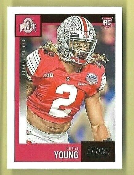 chase young score rookie card