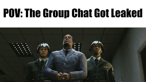 chat group leaked meme