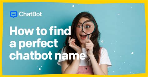 chatbot name examples
