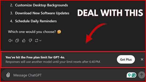 chatgpt plus plan limit reddit