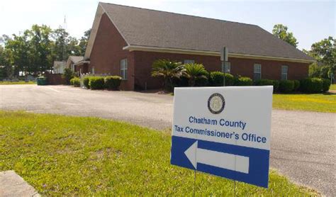 chatham county tax commissioner office