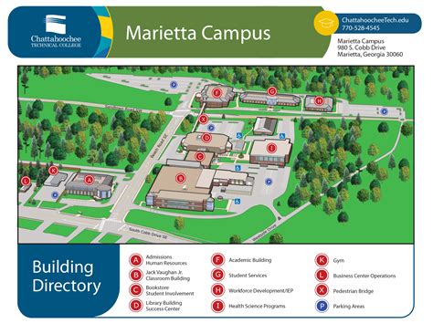 Chatt Tech Marietta Campus Map