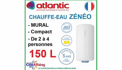 Chauffeeau électrique 150l Atlantic vertical blindé