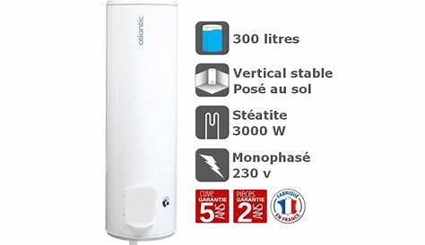 Chauffe Eau 300l Steatite Ariston Electrique Sageo 3000593 300 Litres Version Stable