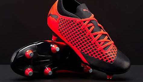 Chaussures De Football Puma Ultra 4.1 TF Orange Choc/Noir Surface Synthétique