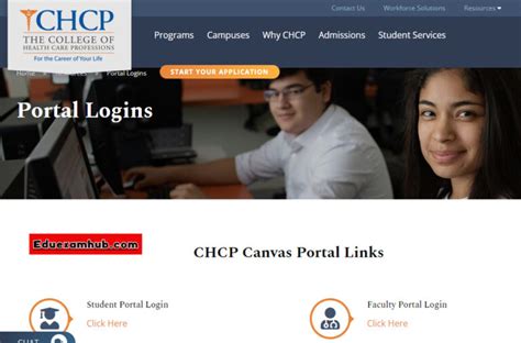chcp student portal login