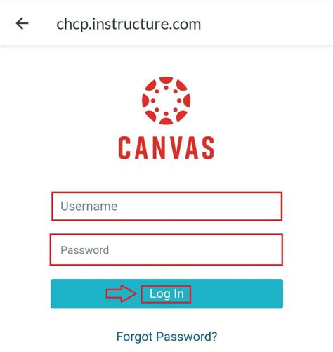 Canvas Login CHCP
