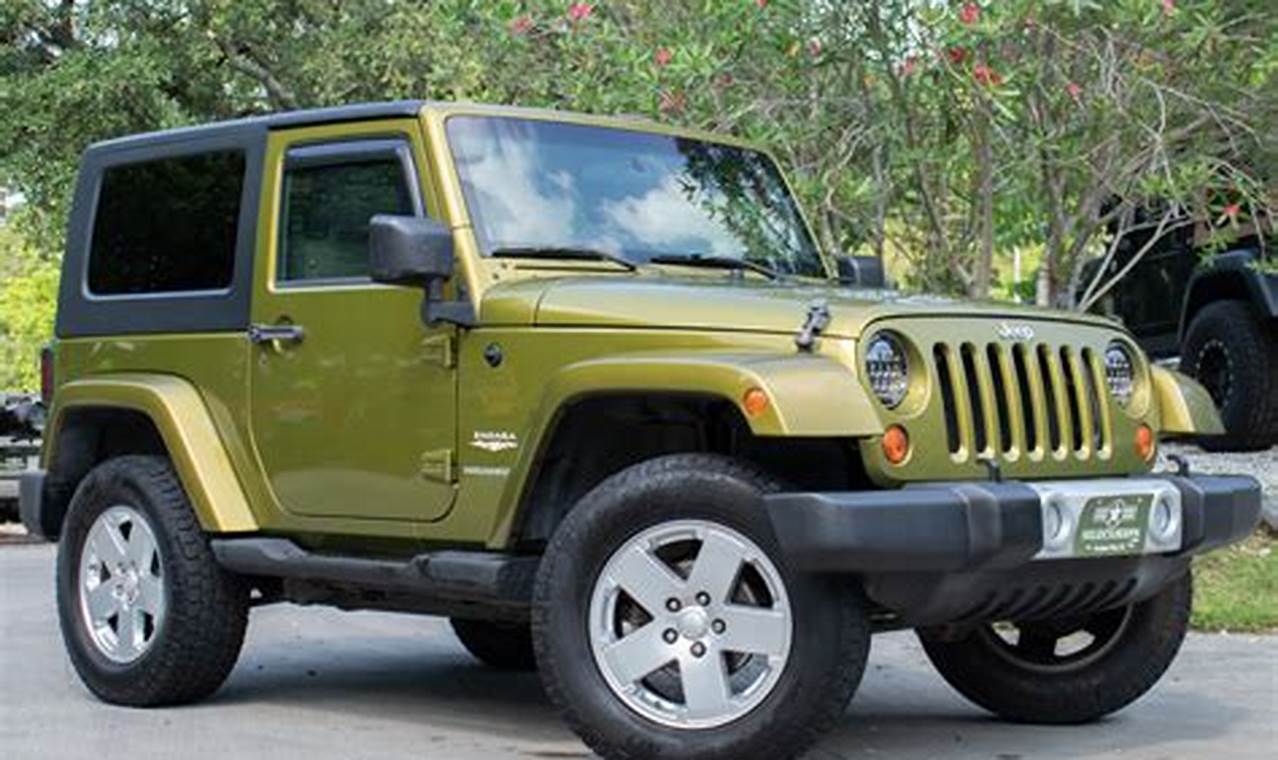 cheap 2008 jeep wrangler for sale