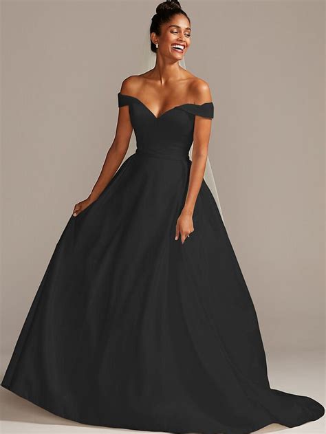Mermaid Black Wedding Dress with Illusion Back by Brides & Tailor