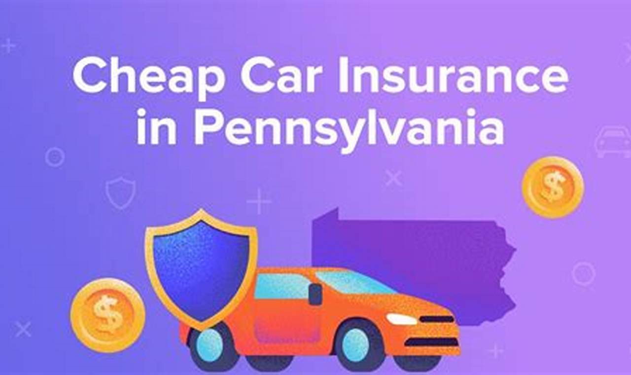 cheap car insurance pa