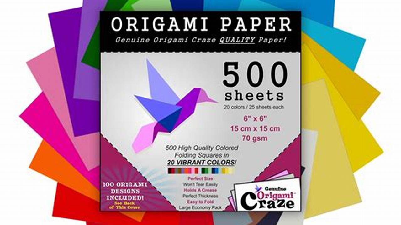 Cheap Origami Paper Near Me: A Guide to Finding the Best Deals