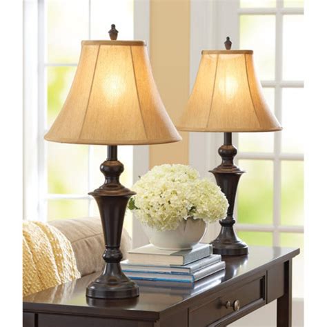 Better Homes & Gardens Traditional Lamp Set of 2 Espresso