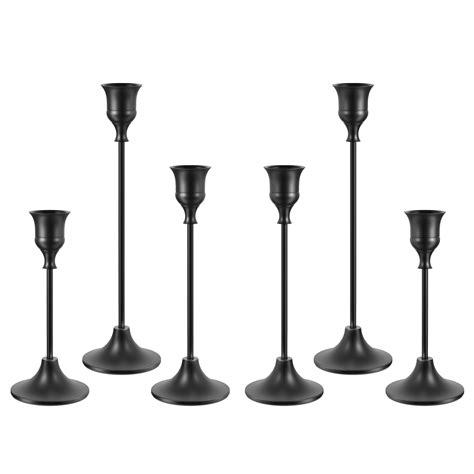 Cheap Black Candlestick Holders