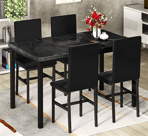 Cheap Black Dining Room Set