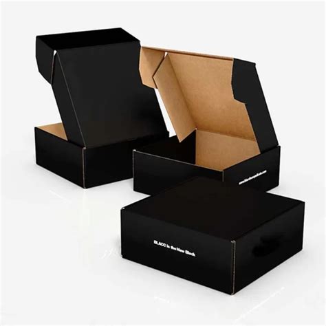 Cheap Black Mailer Boxes
