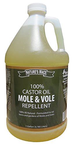 cheap castor oil for moles in yard