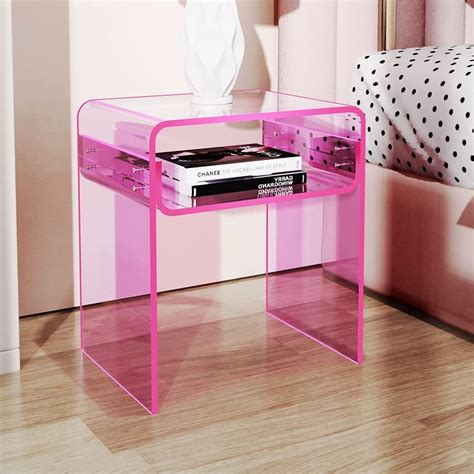 Cheap Clear Nightstand