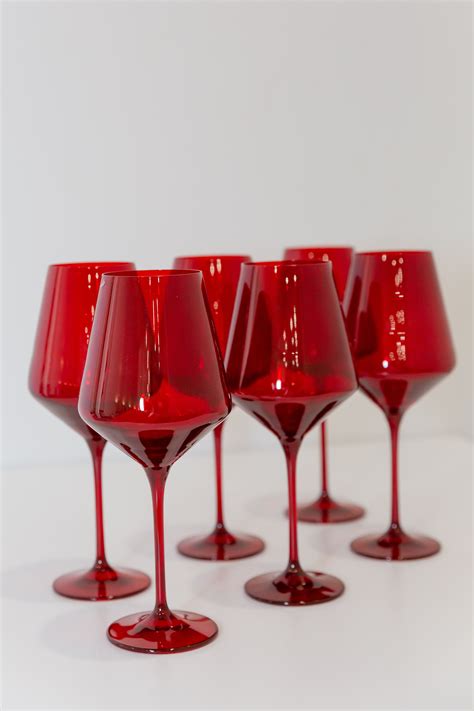 cheap colored wine glasses factories