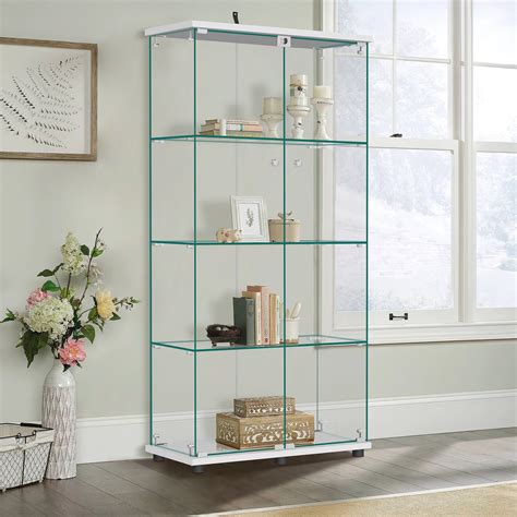 Cheap Display Cabinet White