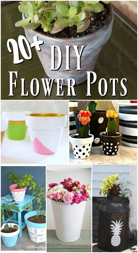 Cheap Diy Flower Pots