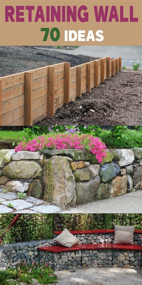 Cheap Easy Diy Retaining Wall