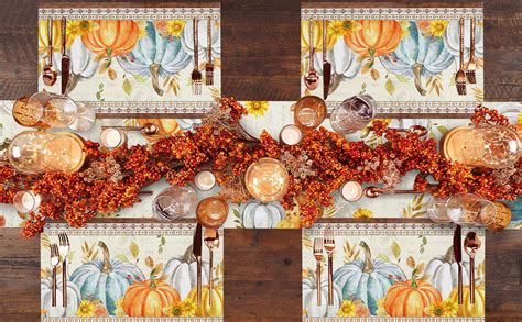 Cheap Fall Placemats
