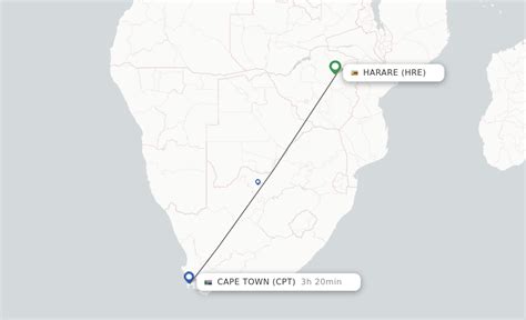 cheap flights from harare to cape town