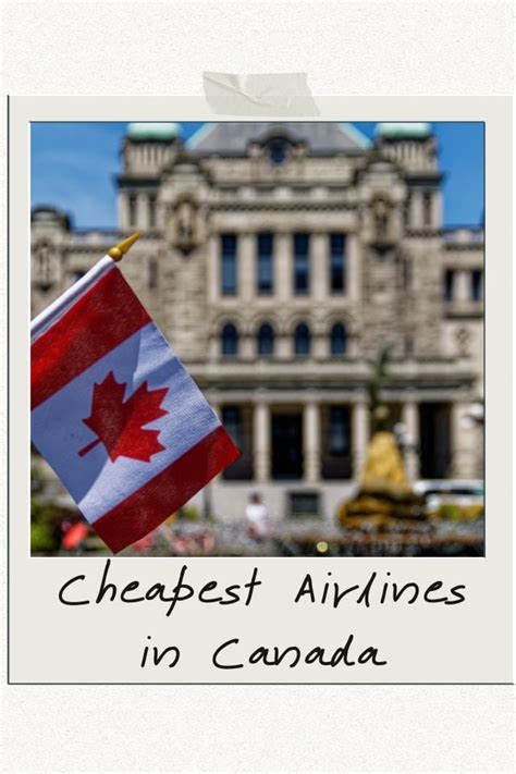 Cheap Flights In Canada