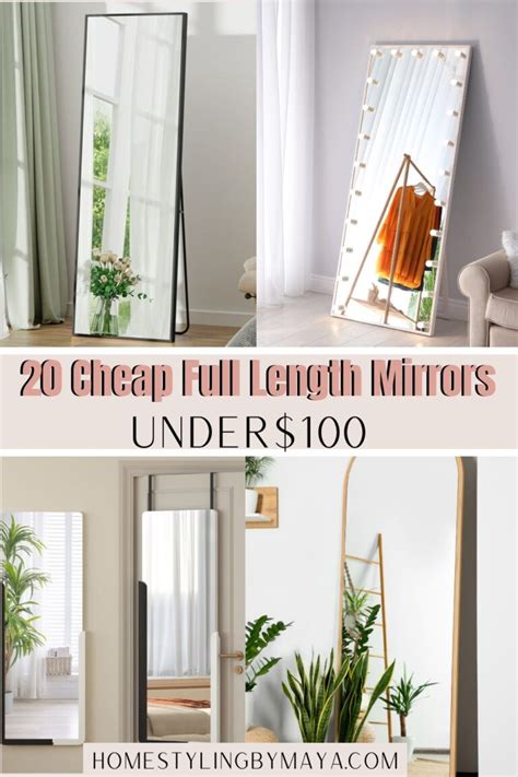 Cheap Full Length Mirror The Range
