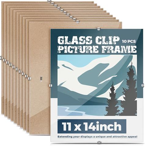 Cheap Glass Clip Frames