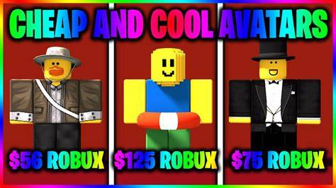 Cheap Good Looking Roblox Avatars