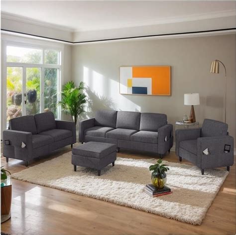 Cheap Gray Couch